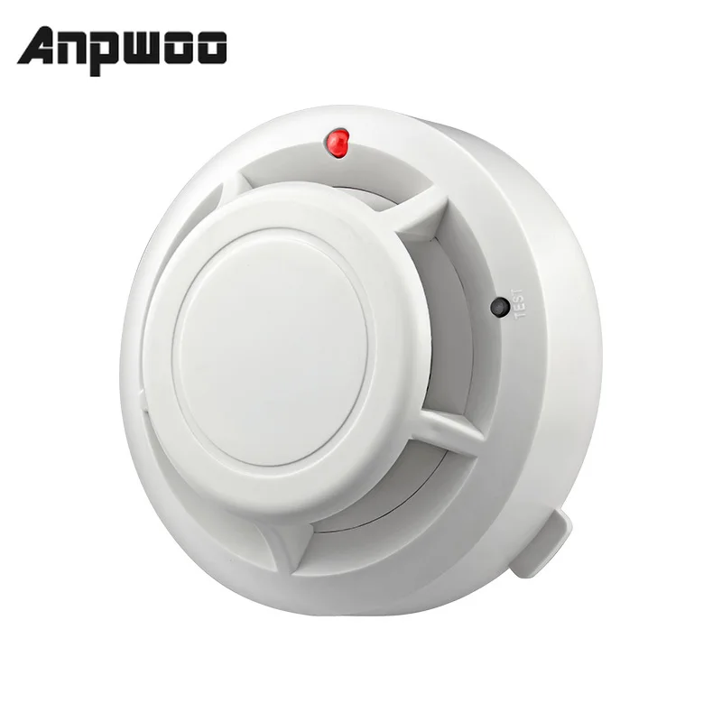

ANPWOO High Sensitive Smoke Detector Wireless Photoelectric Smoke Detector For Home Usage Fire Alarm System Smoke Alarm