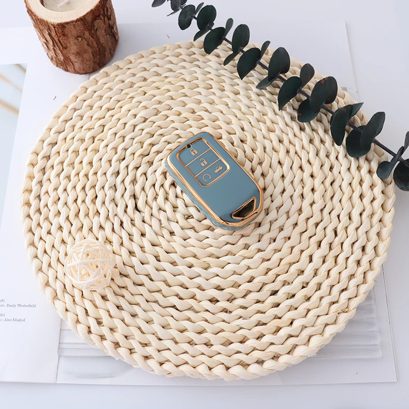 

Чехол Для Автомобильного Ключа Из ТПУ Для Honda Fit Vezel City Civic Jazz BRV BR-V HR-V Shuttle Jade Fit Freed Odyssey - Проч...