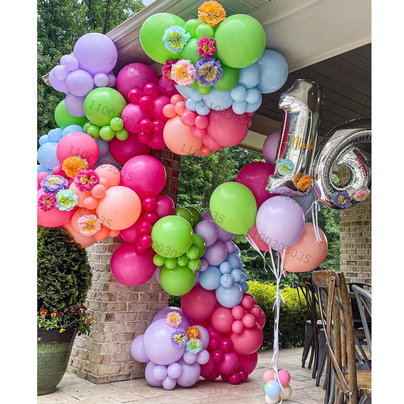 

134 шт., искусственная латексная фотовспышка