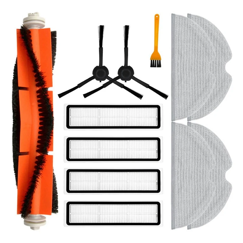 

Запчасти для Xiaomi Dreame Bot L10 Pro D9 Max / Mistral Pro/найти LDS Finder, аксессуары, основная боковая щетка, фильтр НЕРА, насадка на швабру