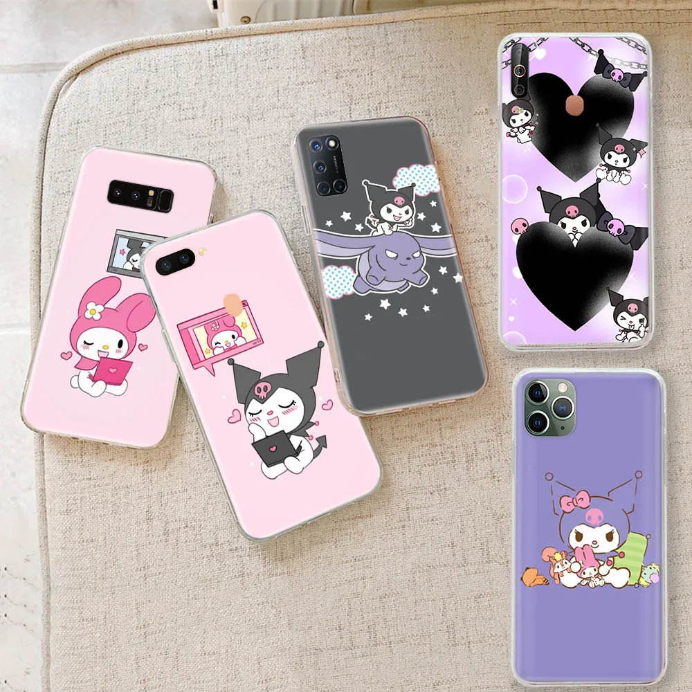 B-26 Kulomi Cinnamorol Melody TPU чехол для Tecno Camon 15 16 17 18 19 Pro Premier 17P 18i 18T 18P POP 4 5 LTE 3 Pova 2 Neo