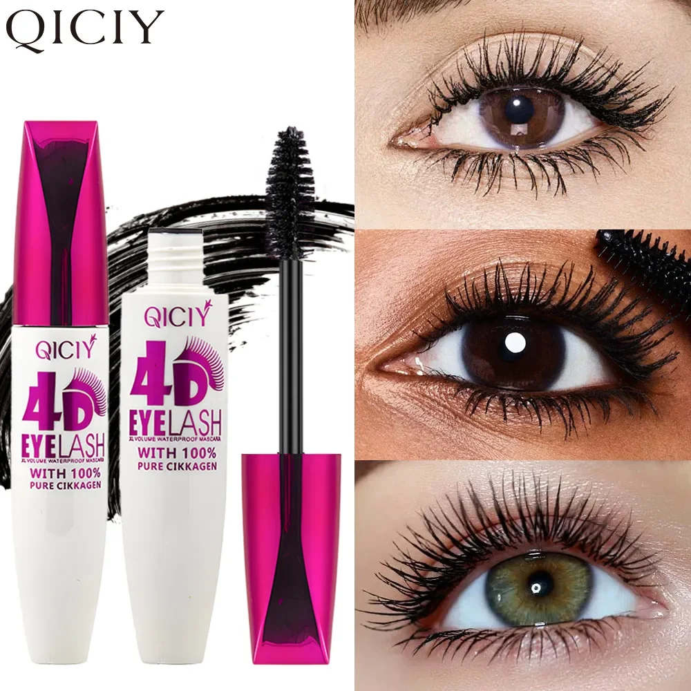 Тушь для макияжа QICIY4D водостойкая плотная завитая и тонкая тушь ресниц которую