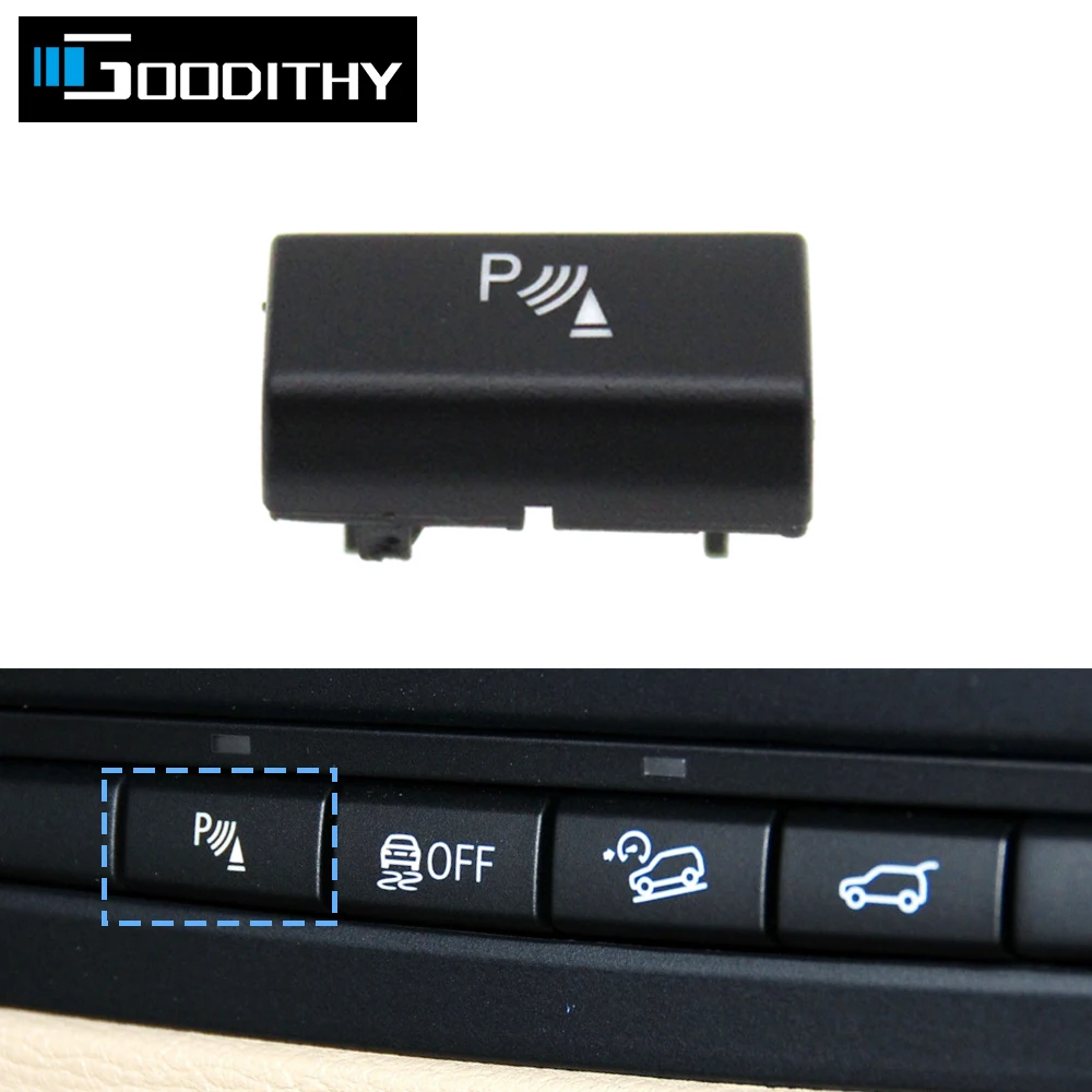 

Car Accessories Parking Radar Sensor Switch Button Cover Cap For For BMW X5 X6 E70 E71 E72 61319180946 2007-2013