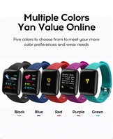 newest 116plus smart watch ip67 waterproof pedometers for walking fitness watch sport fitness pedometer bracelet calorie monitor