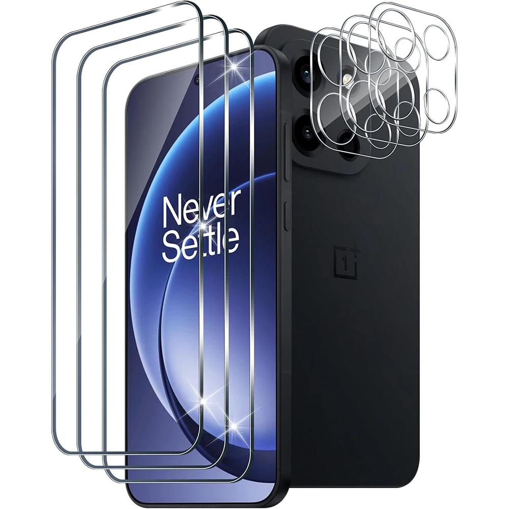 Фото 2.5D 9H Закаленное стекло для OnePlus Nord 6 CPH2795, защитная пленка для экрана, защита объектива камеры для OnePlus Turbo 6 PKP110 №1