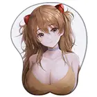 Stormpike коврик с рисунком из аниме пользовательский коврик для мыши Ева АСУКА Langley Soryu 3D коврик для мыши с подставкой для запястья коврик для мыши Мягкий силикон