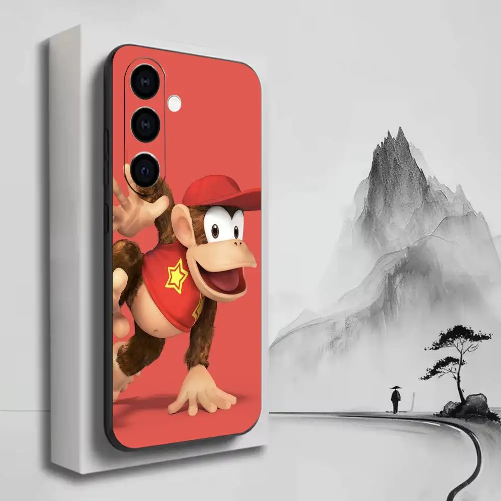 Чехол для телефона Game Cool Boxer D-Donkey KongS, черный, мягкий силиконовый ТПУ для Samsung A72, A51, A70, A71, A53, A52, A73 (art.: 3920dc47bd28b) - 3920dc47bd28b