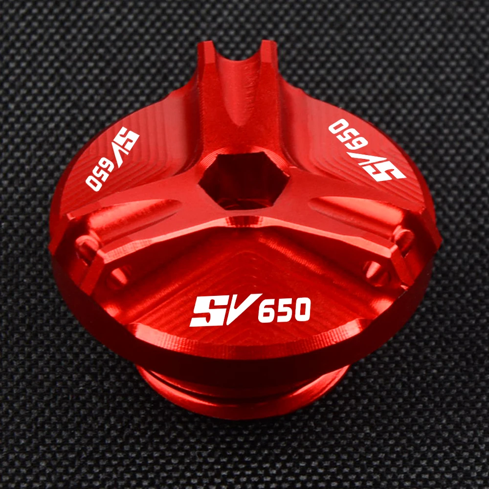 

Motorcycle For Suzuki SV650 SV650S SV650x SV 650 1999-2018 2020 2021 2022 2019 Engine Oil Filler Plug Fuel Tank Gas Cap M20*1.5