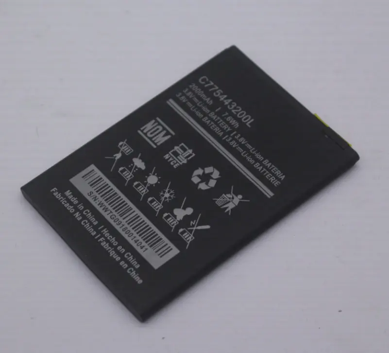 Сменный аккумулятор 5x2000 мАч C775443200L для смартфона BLU C5L C050 C0050UU литий-ионный