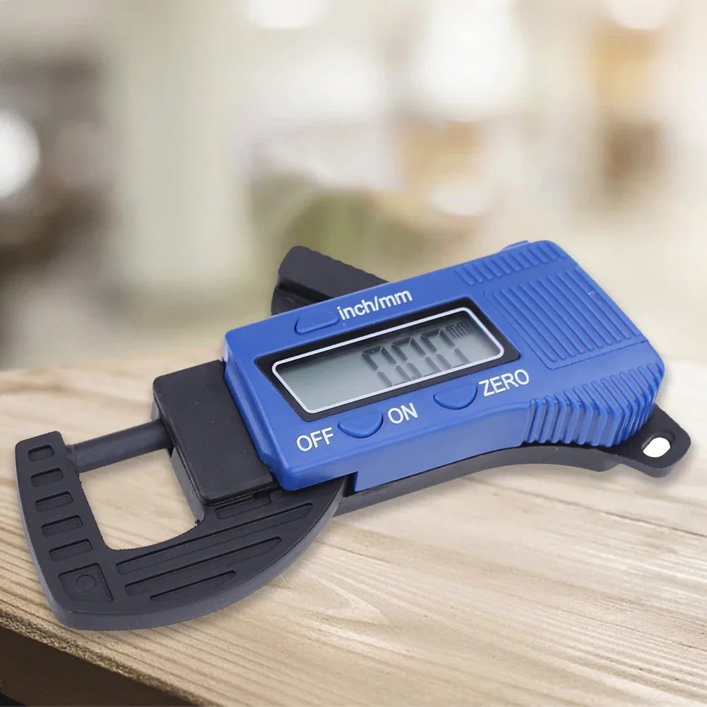 Точный толщиномер 0-12 7 мм большой ЖК-дисплей цифровой мини-толщиномер легкий