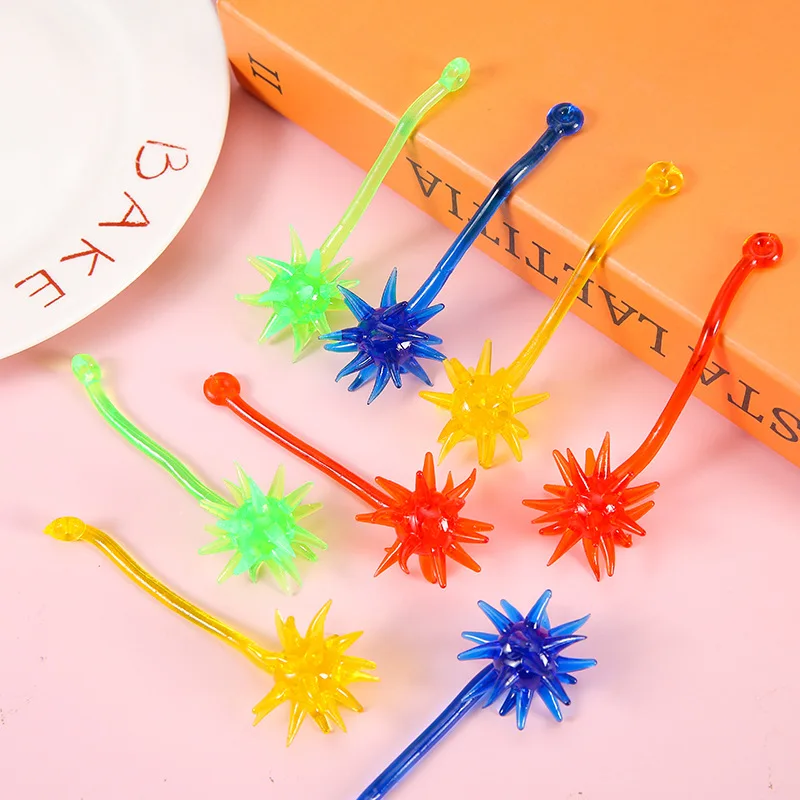 

15 Pcs Funny Sticky Meteor Hammer Climbing Tricky Sticky Handball Toys Kids Birthday Party Favors Gift Pinata Fillers Goodie Bag