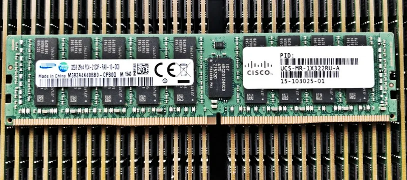 

RAM UCS-MR-1X322RU-A 32G 2RX4 PC4-2133P 2133 ECCREG memory stick