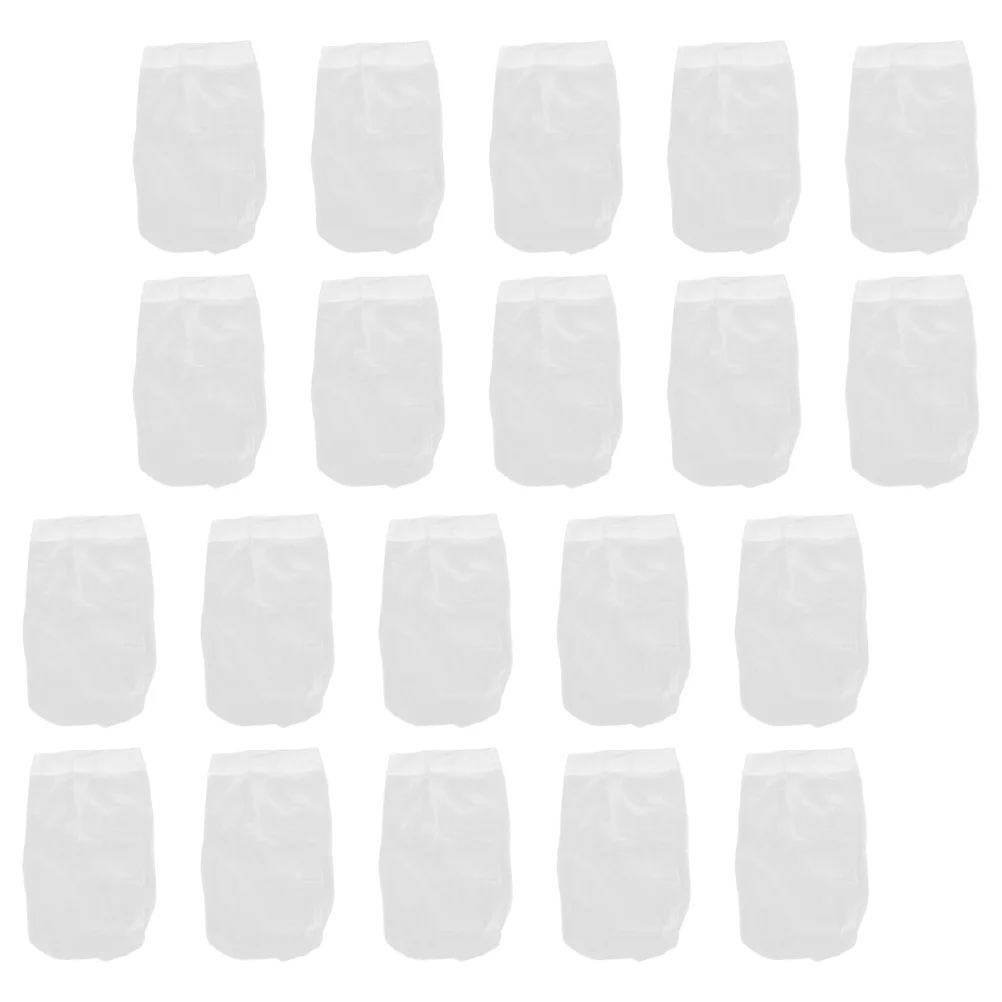 20 шт. фильтрующие носки сетчатый мешок для аквариума бассейна сменная корзина