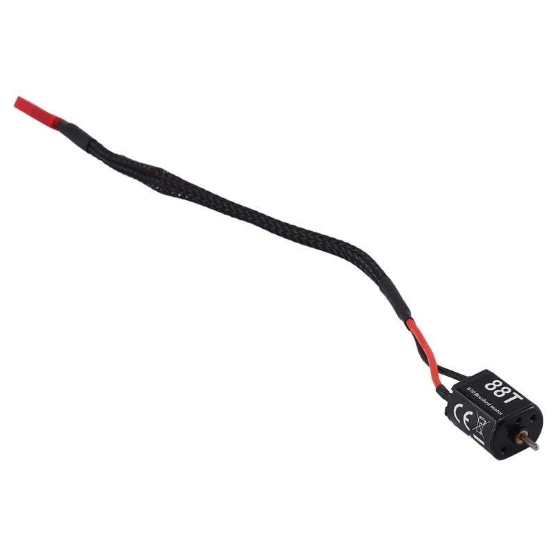 

High Torque 030 88T Brushed Motor JST Plug For Axial SCX24 1/18 1/24 1/28 1/32 RC Crawler Car Upgrades Parts