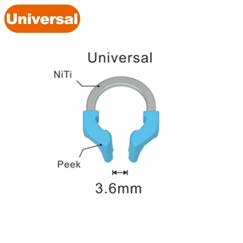 1 шт. стоматологические матричные ленты NITI металлические матрицы зажимное кольцо
