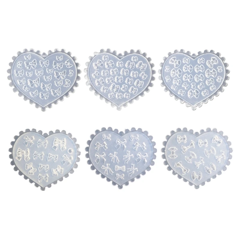 

6 шт. 3D Художественная форма, силиконовая комбинация искусств для женщин