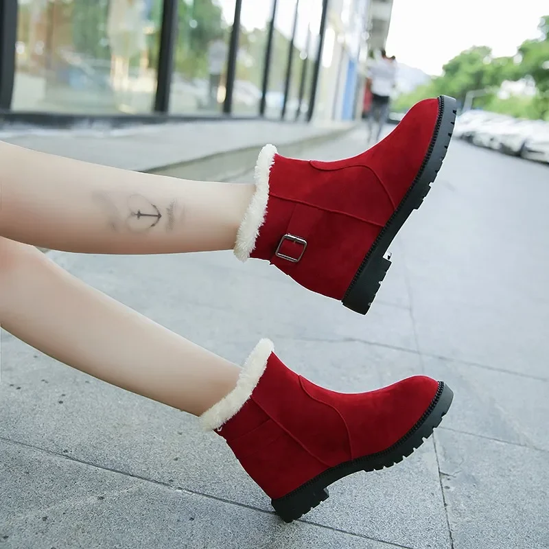 2024 весенне-осенние новые женские ботинки модные короткие сапоги с круглым носком