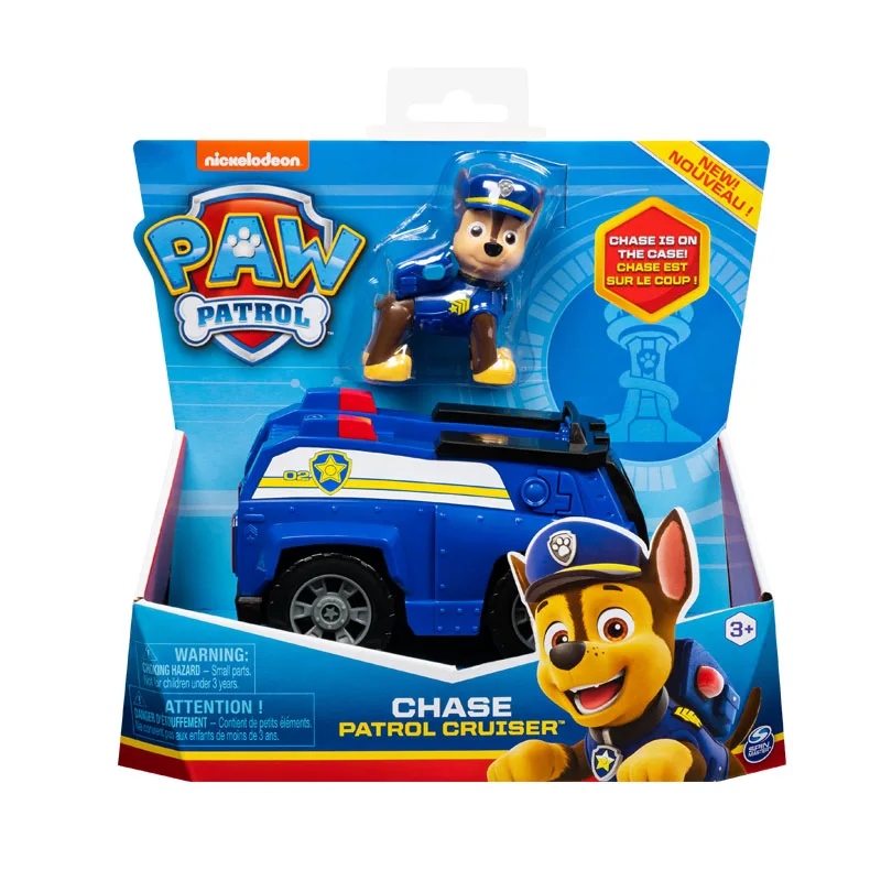 

Paw Patrol Rescue Cars Standard Series Chase Marshall Rubble Skye Rocky Tracker Everest Ryder Zuma Children Holiday Gift Toy Car