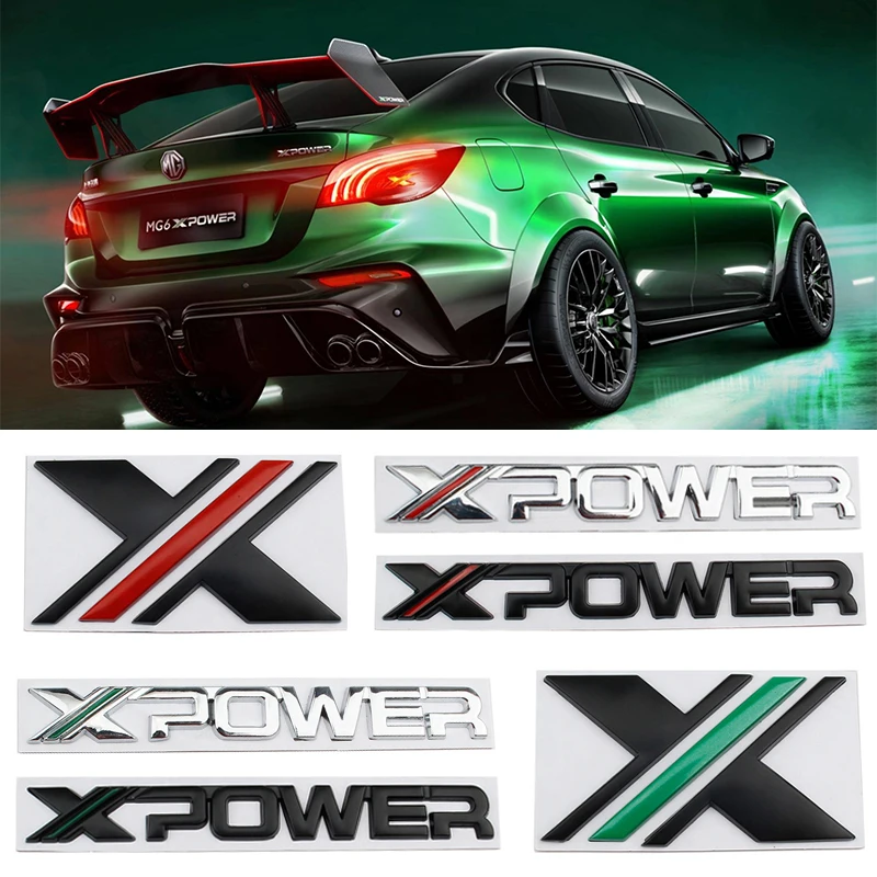

Alloy Car Emblem Sticker Accessories for MG X POWER Logo GT HS MG3 MG5 MG6 MG7 ZS ZX ZR TF EZS RX5 RX8 Morris 3 Badge Styling