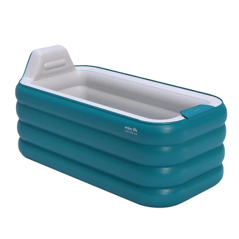 

Wireless Inflatable Swimming Pool Barrel Children Adult Bathtub Thickened Foldable Bath Household