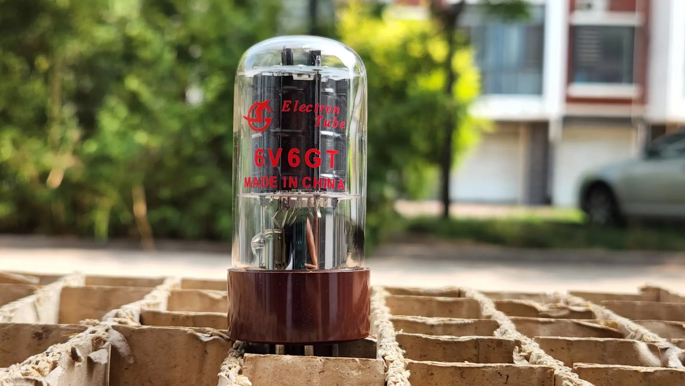 Новый электронный вакуумный клапан Shuguang с красным сиденьем 6V6GT может заменить