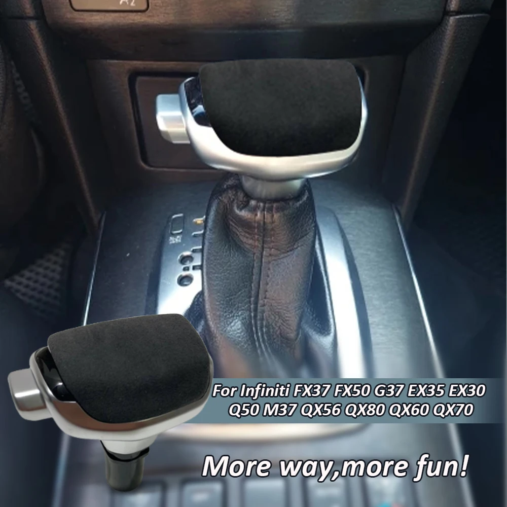 Автоматическая замшевая ручка переключения передач рычаг для Infiniti FX37 FX50 G37 EX35 EX30