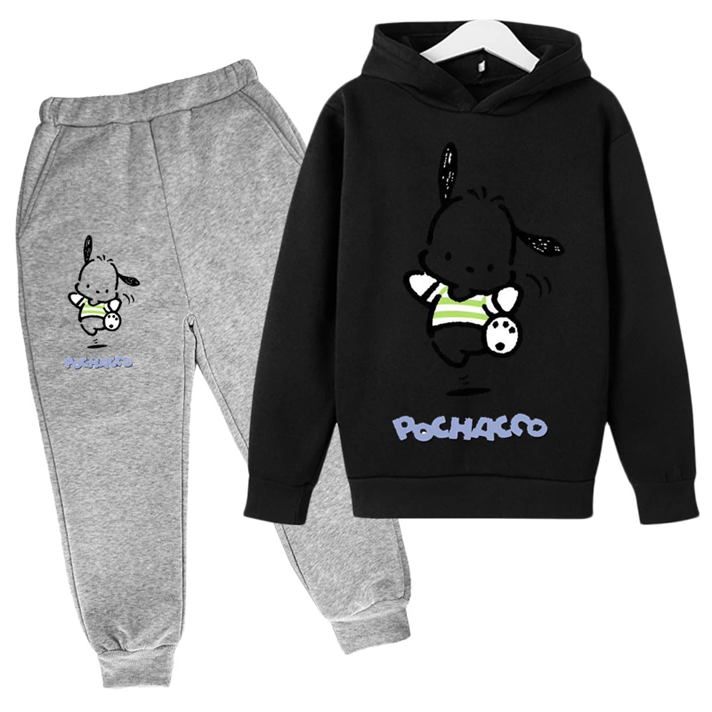

Spring Autumn Fashion Hello Kitty Hoodies Boys Girls Long Sleeve Cotton Sweatshirts Children Cartoon Casual Costume Outfit