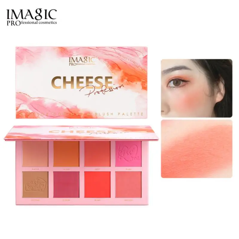 

Face Blusher Delicate Blush Powder Blush Contouring Palette 8 Colors Blush Palette Natural Cheek Tint Pigment Cheek Rouge