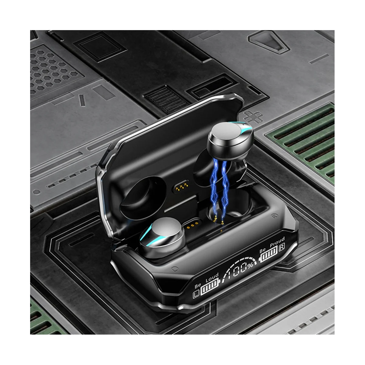 

M41 Bluetooth Headset Smart Digital Display In-Ear Headphones Gaming Headphones Wireless Touch Headphones