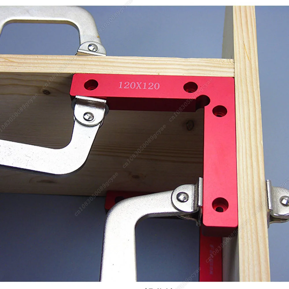100/120/140 мм зажимы для деревообработки 90 градусов Алюминиевый сплав квадратный