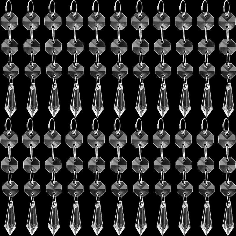 

Рождественские прозрачные кристаллы для елки