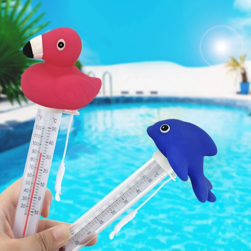 

Swimming Pools Water Temperature Thermomet Fast Accurate Result Floating Cartoon Animal Large Size Cartoon Animal Indoor