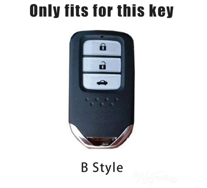 Фото Чехол для автомобильного ключа для Honda Accord Fit Lucky Vezel City Civic CR-V HR-V Jade Jazz BRV BR-V HR-V Shuttle Pilot Crider Odyssey №2