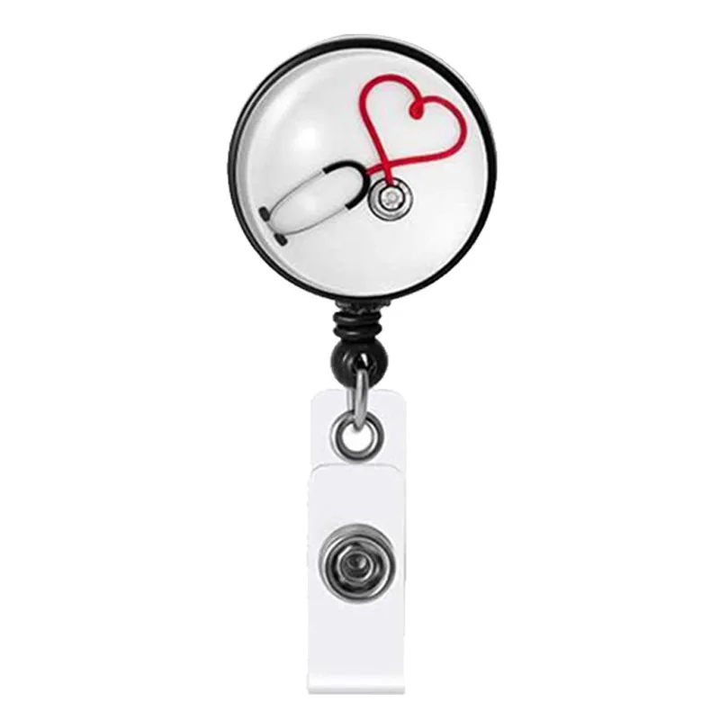 

Врач, медсестра, стетоскоп, шаблон, именной выдвижной Бейдж, катушка, держатель для рабочей карты, шнурок, медицинские работники, бейдж для удостоверения личности, катушка