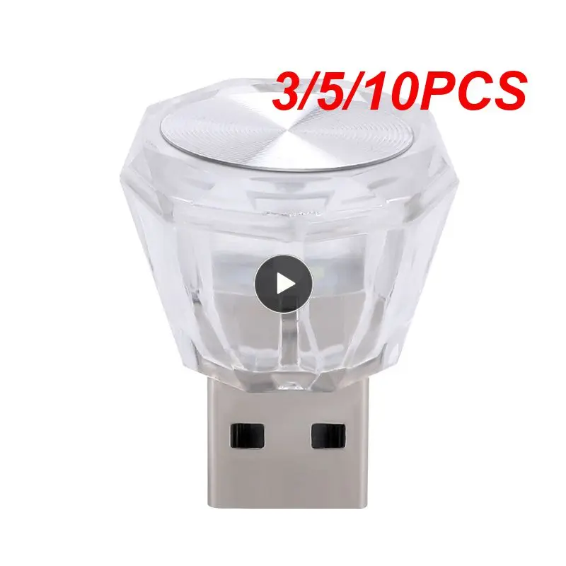 

3/5/10PCS Small Book Lamps Super Bright Mini Student Study Reading Night Lights For Notebook Laptop Pc Computer Mobile Power