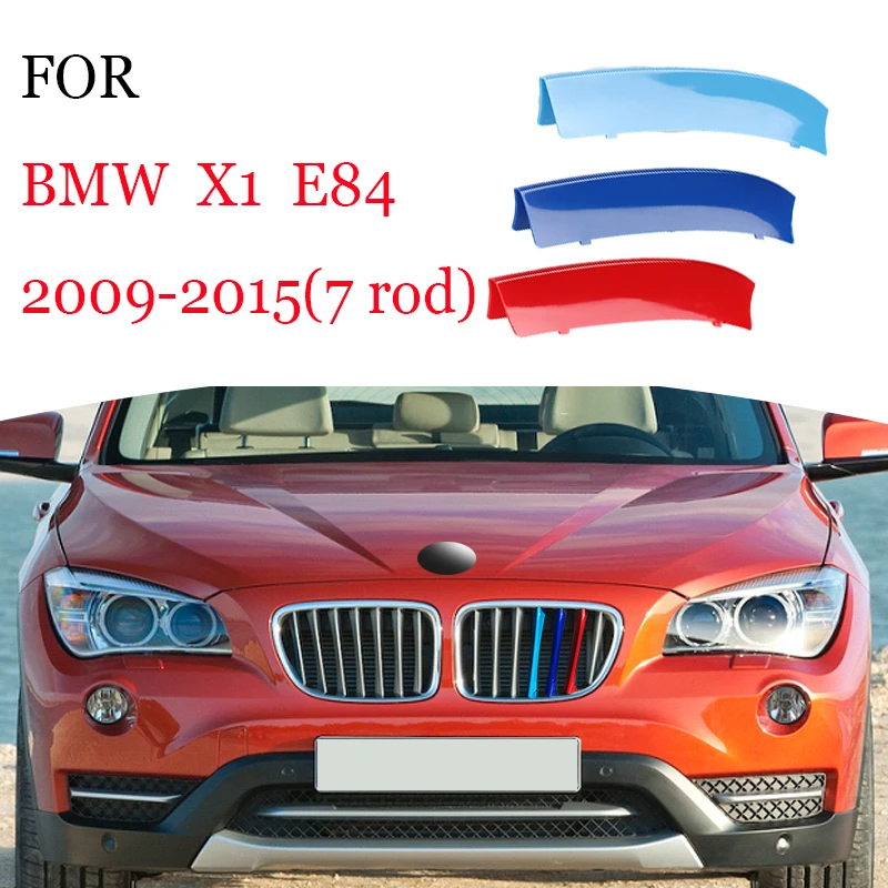 

Автомобильная решетка радиатора для BMW X1, X2, X3, X4, X5, X6, E84, F48, F49, F39, E83, F25, G01, F26, G02, E70, F15, E53, G05, E71, E72, F16, G06, G07, 3 шт.