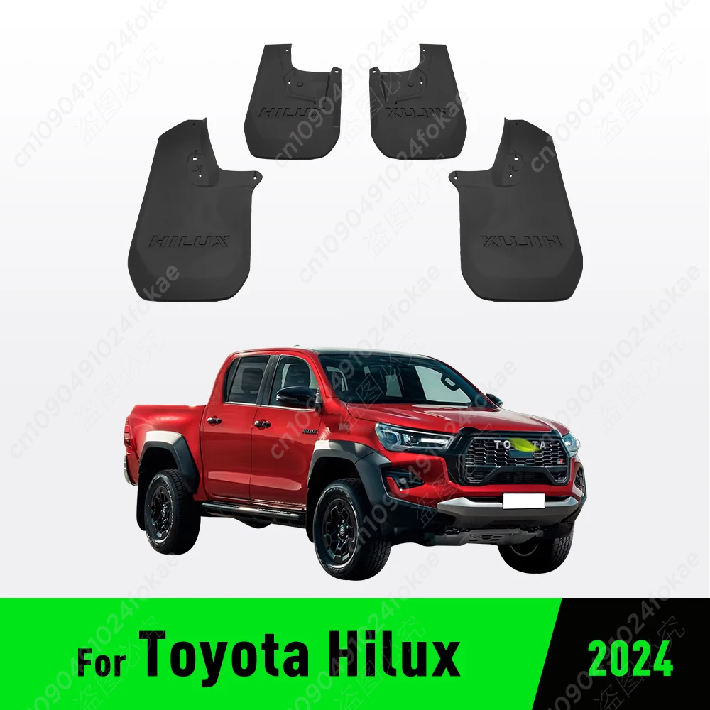 

Для Toyota Hilux 2024, брызговики, брызговики, брызговики, автомобильные аксессуары на крыло
