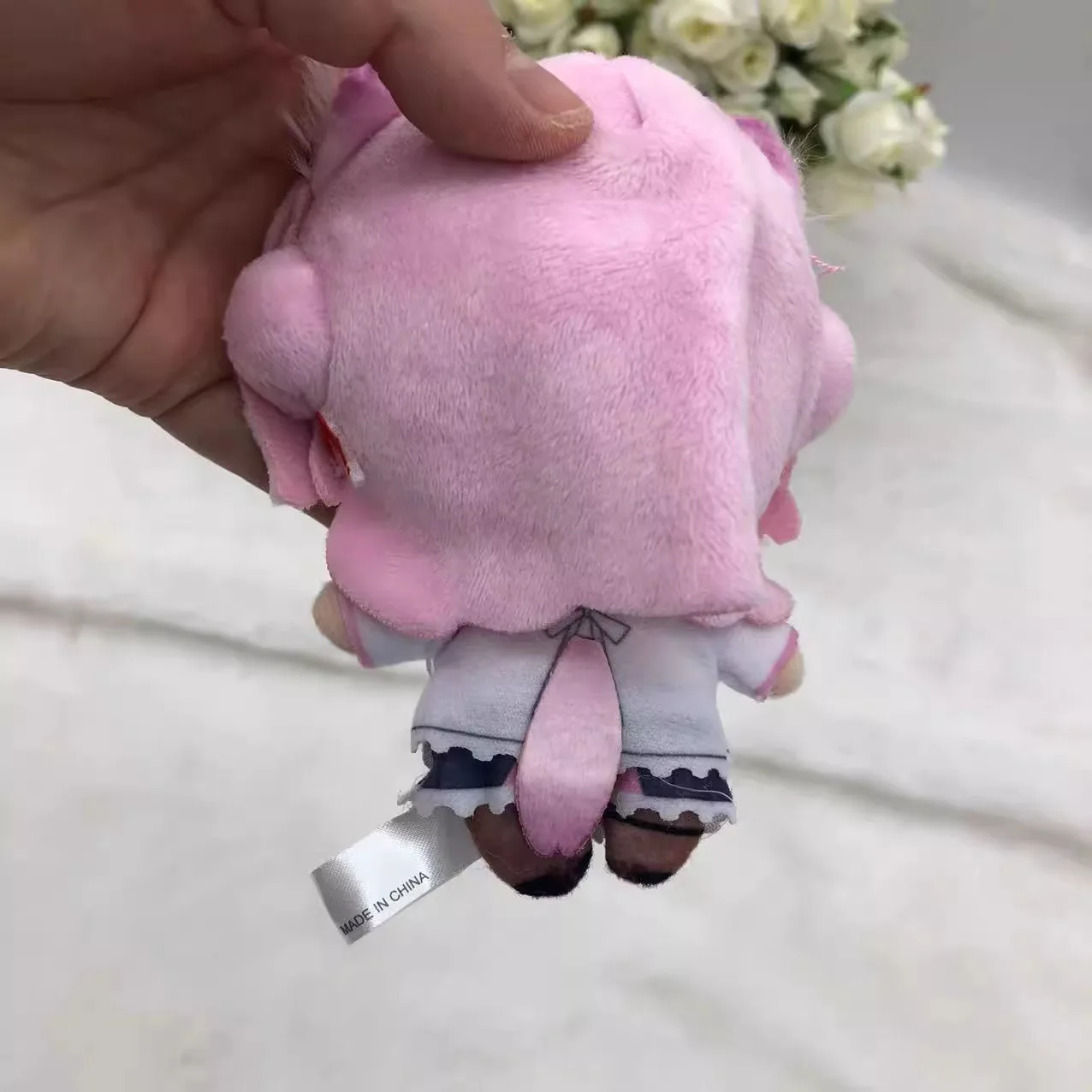 Новый милый Hololive Friends To Go Hakui Koyori талисман плюшевый брелок для ключей сумка кулон