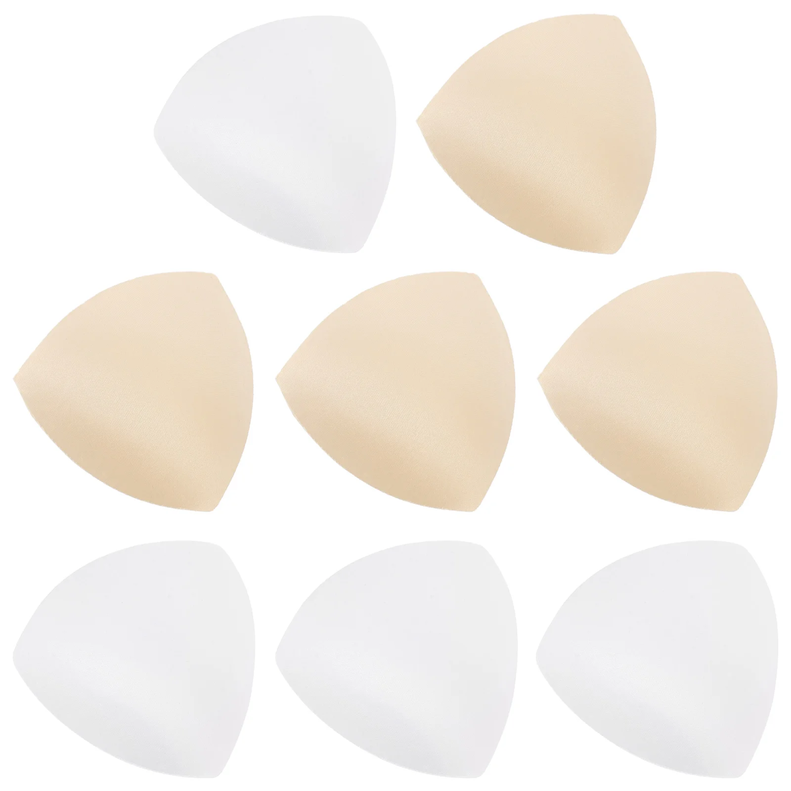 

4 Pairs Bikini Sponge Pads Inserts Padding Clothes Accessories