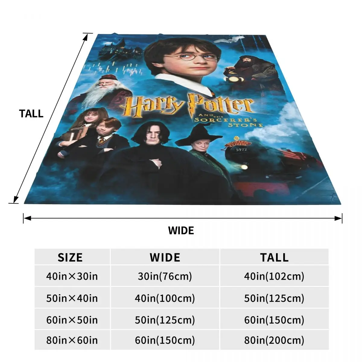 Гаррис фильм P-Potters Magic World супер мягкое одеяло для кемпинга плюшевое диван-кровать