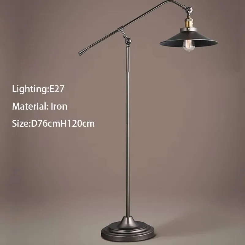 

Напольный торшер Gadeliaram индустриальный стиль