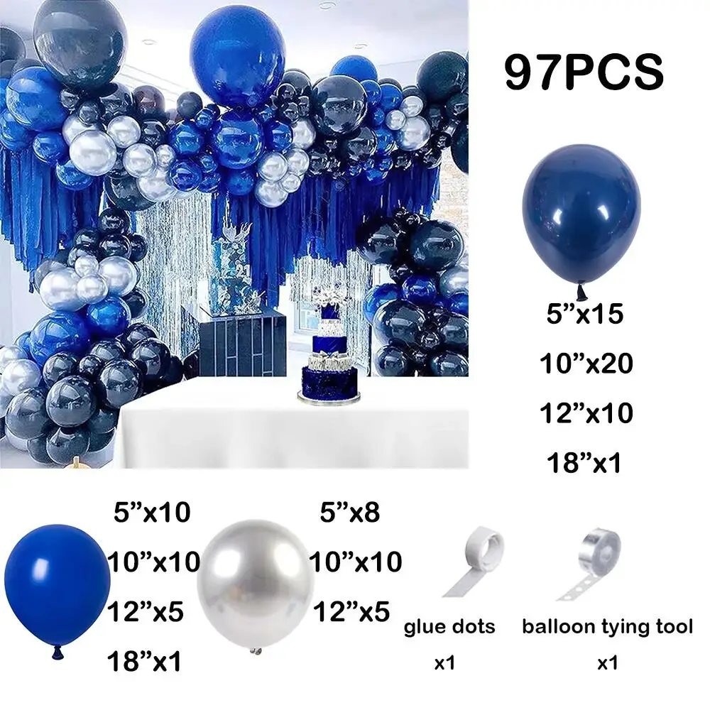 

Набор арки из шаров Surpsea темно-синего цвета