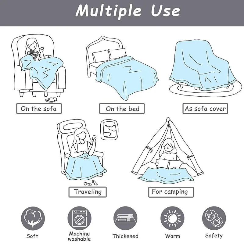 Классические фильмы яркая драма серия Ходячие мертвецы мягкое одеяло модное для