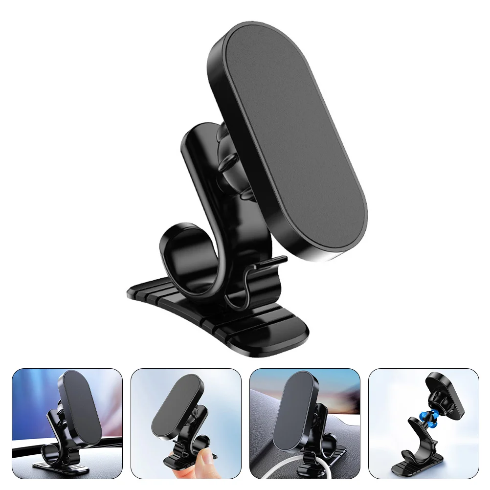 

Phone Car Holder Mount Rack Auto Magnetic Navigation Stand Cell Organizer Adjustable Mobile Supplies Bracket Metal Dashboard