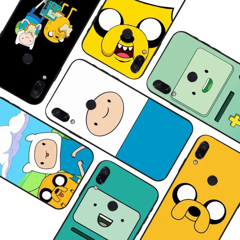 

A-dven-ture time cute Beemo BMO Jake Finn Phone Case fundas shell cover for Xiaomi 8 9 note10 for Redmi 8 note9 4G