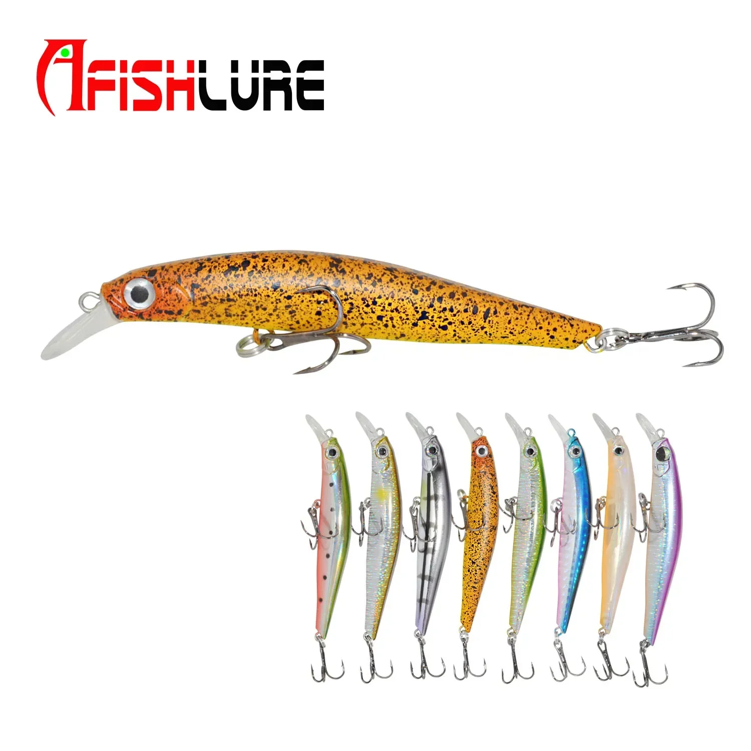 Приманки Afishlure Artist FR тонущая жесткая приманка гольяна рыболовные приманки для