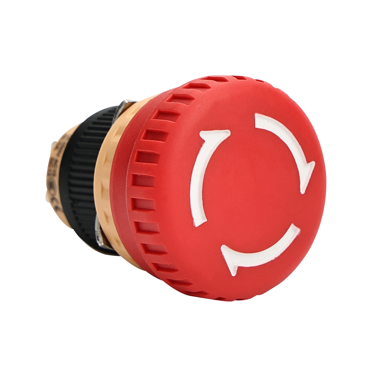 

APIELE 16mm 2NC Red Mushroom Emergency Stop Push Button Switch 250V 5 Amp LA16 Series(Type B/Type C))