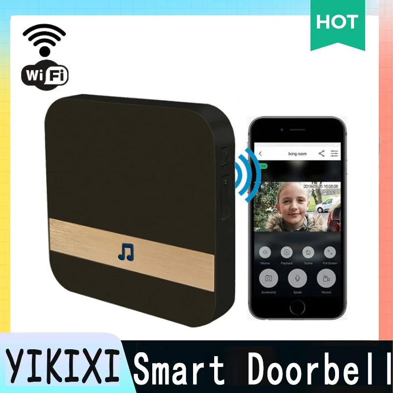 

Chime Doorbell Receiver Ding Dong AC 90V-250V 52 Chimes 110dB Wifi Video Doorbell Camera Low Power Consumption Indoor Bell