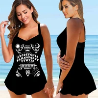 2022 sexy women plus size two piece swimsuit swimwear female print thong bather bathing suit monokini brazilian swimming suits