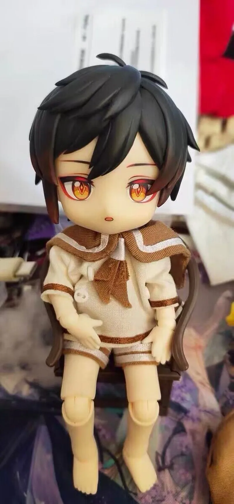 Zhongli Ob11 водная наклейка на лицо для мужчин из глины ГСК лицевая панель ручной